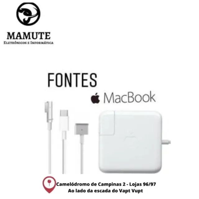 Fonte de Macbook Air /Pro / tipo C - 45w , 60w e 85w Disponiveis