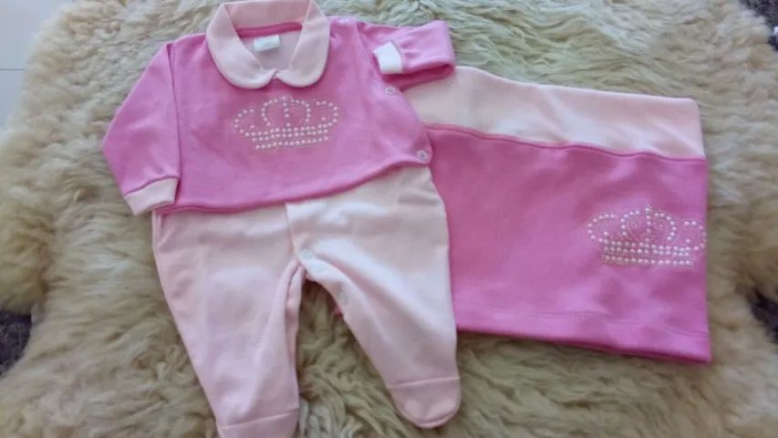 Kit saida de maternidade 2 peças  - Foto 3