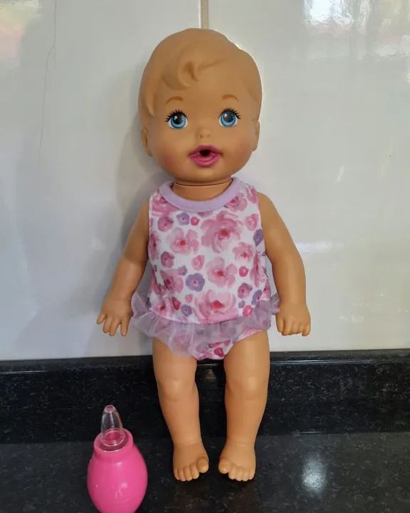 Boneca Little Mommy Bebê Faz Xixi - Mattel