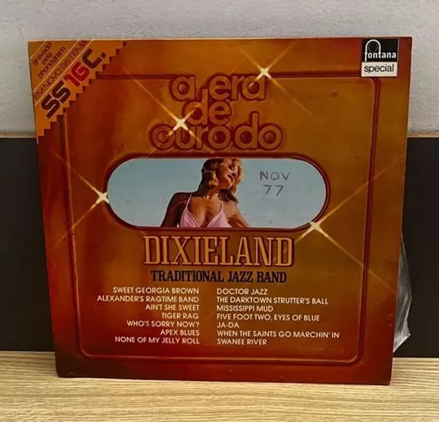 Lp Vinil: A Era De Ouro De Dixieland - Impecável