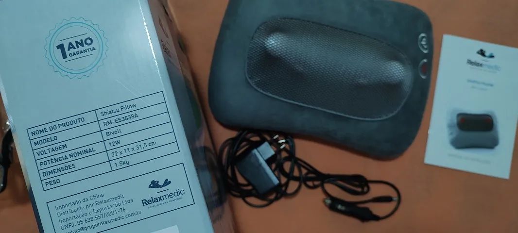 Vendo massageador shiatsu pillow, marca relexmedic - Foto 5