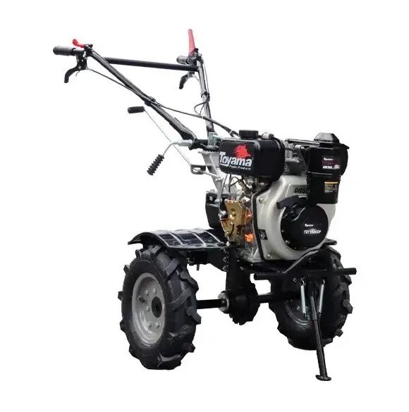 MOTOCULTIVADOR TOYAMA DIESEL 05CV C/ PNEU E ENXADA ROTATIVA TDT100R-XP - Foto 2