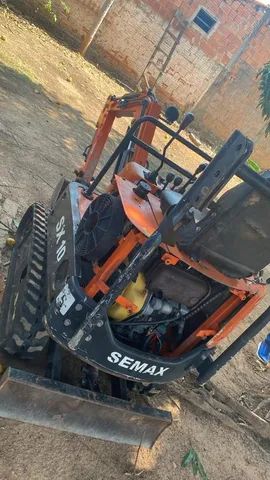 Mini escavadeira ano 2018 - Foto 4