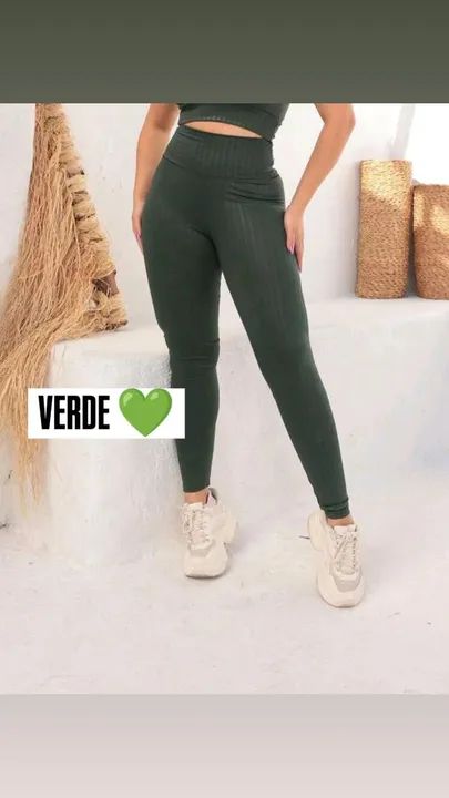 Legging Azul Marinho - Fitness e Casual - Foto 3