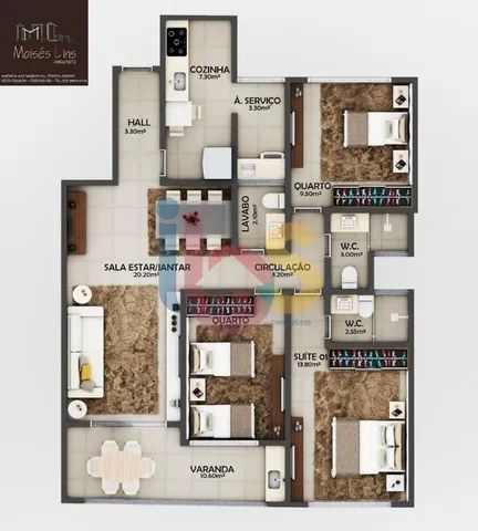 Vendo Apartamentos 3/4 no Residencial Distak - Centro - Itabuna/BA - Foto 2
