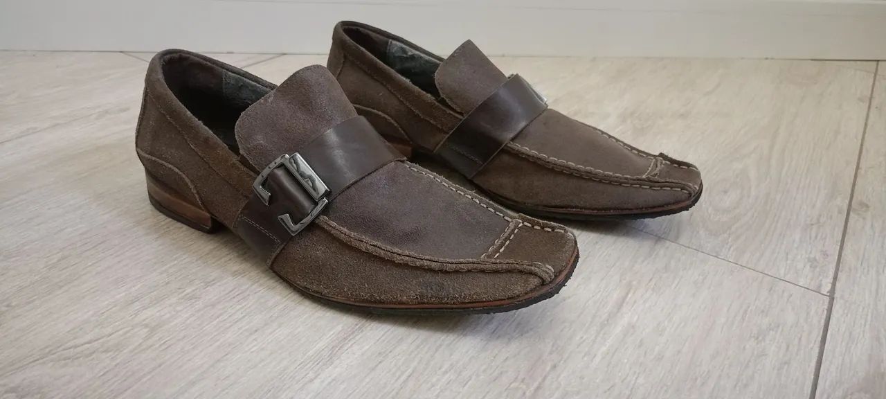 Sapato em couro, marca parâmetro, número 39, sapato top! - Foto 2