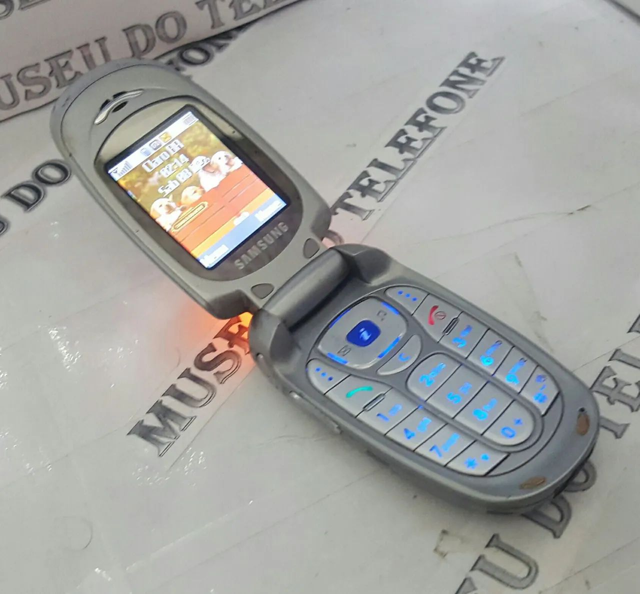 Celular antigo Samsung x480 relíquia lindo  - Foto 3