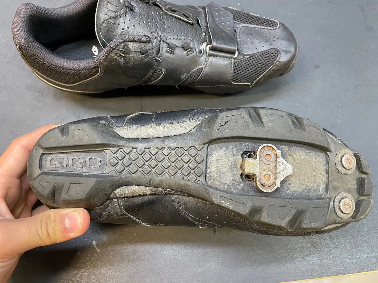 SAPATILHA MTB GIRO CYLINDER II - CINZA TAMANHO 40 Brasil - Foto 3