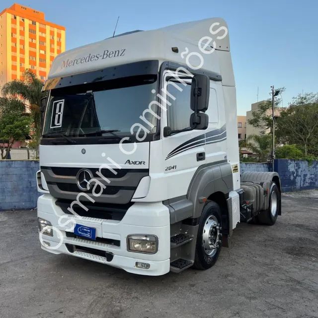 mb axor 2041 toco 2018 completo teto alto  - Foto 2