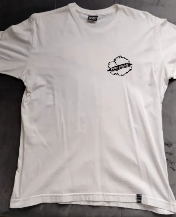 Camisa Dupeu Reggae Branca Tamanho: P