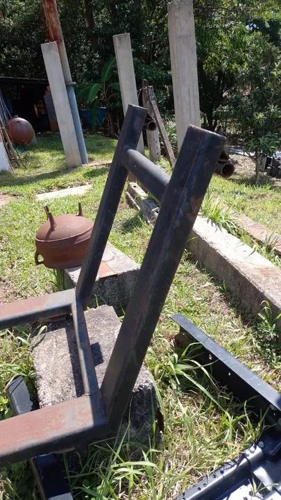 Garfo para carregar palet - adaptador - Foto 4