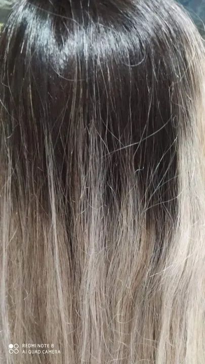 Lace orgânica fibra Premium loira com franja - Foto 2