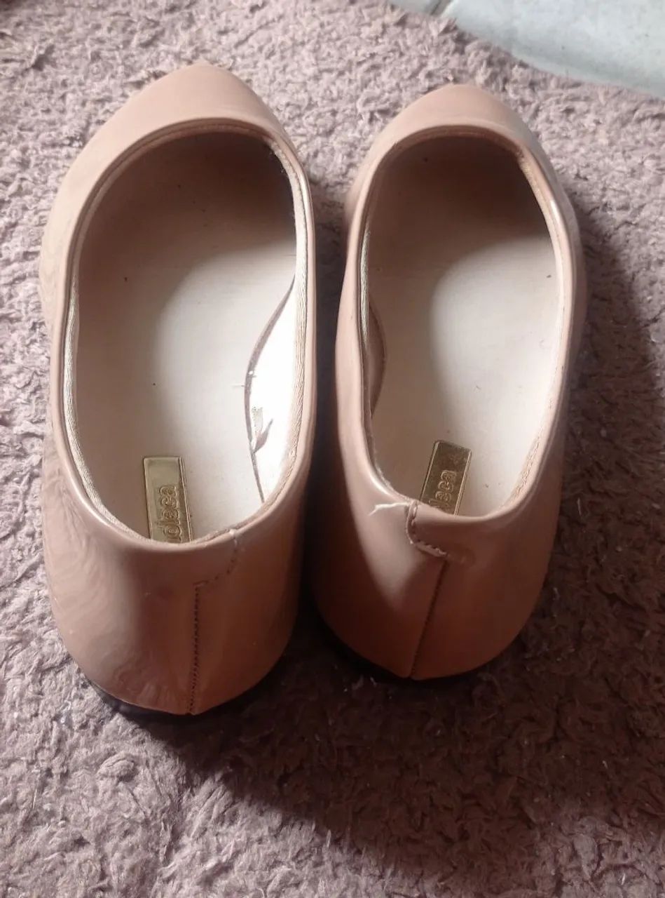 Sapatilha Moleca Bege - Foto 2