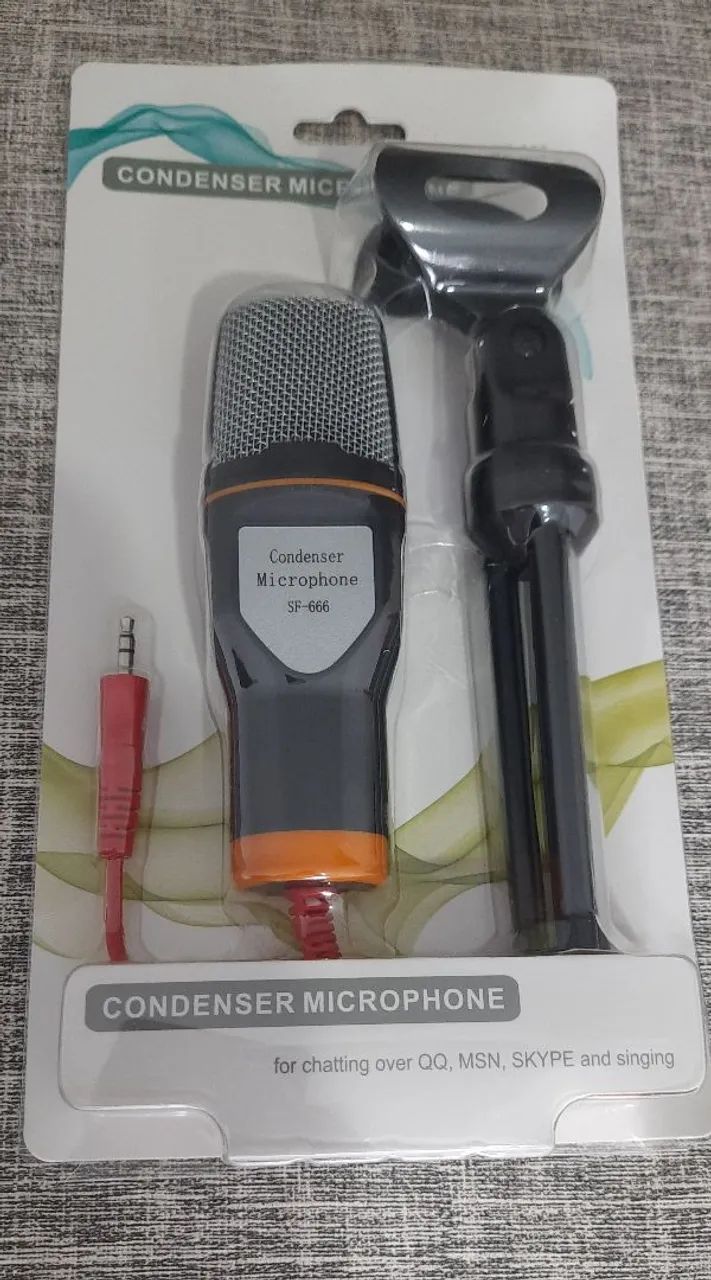 Microfone Condensador com fio P2 - Foto 3