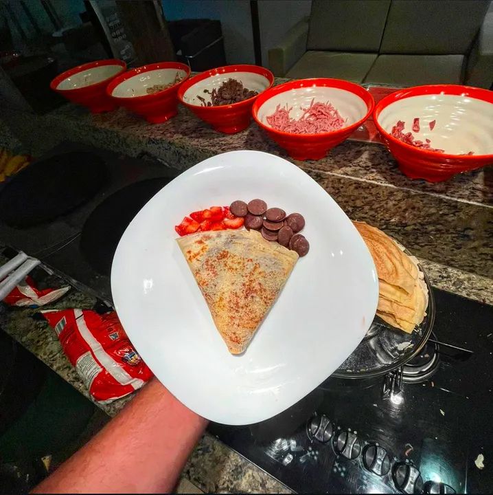 BUFFET PARA FESTAS - CREPE FRANCÊS