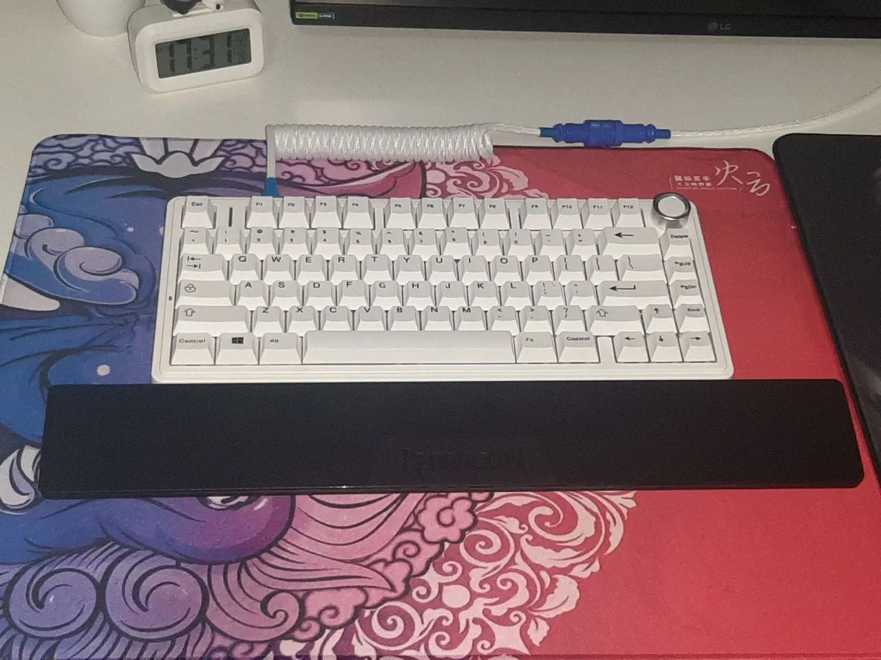 Apoio de Pulso Redragon Meteor Full Size P039 - Foto 3