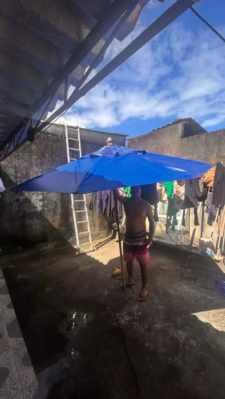 Guarda-Sol de Jardim Usado - Foto 4