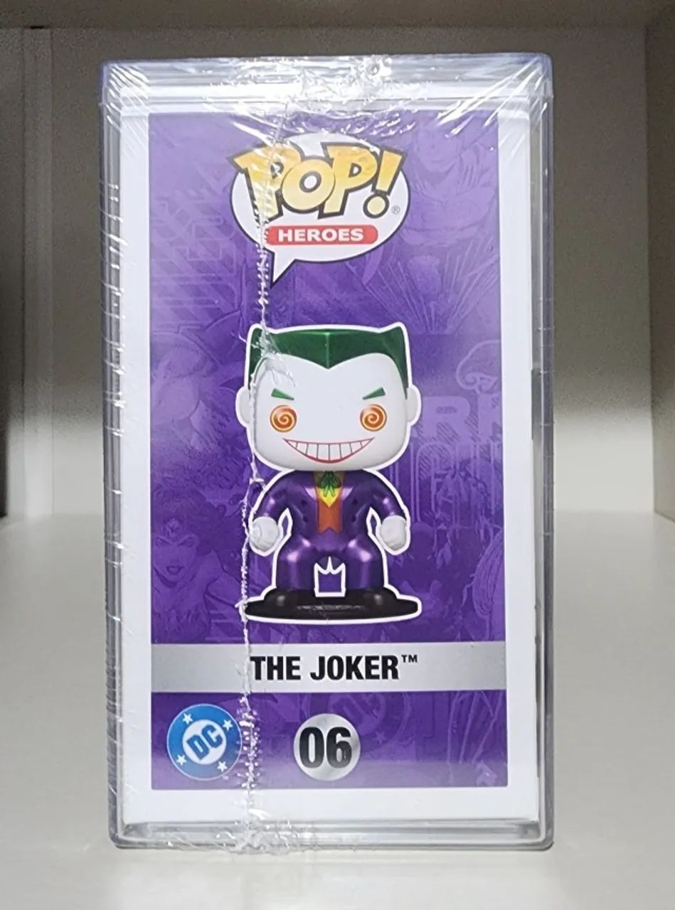 Funko Pop Mystery The Joker Metallic 06 LE 1000 Pcs 2025 Fall Convention - Foto 3
