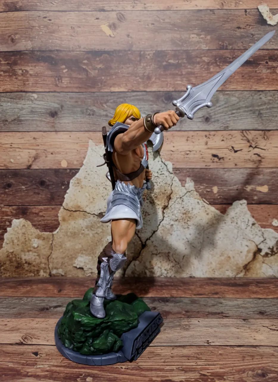 He-Man Light Armor estátua custom 1/6 MOTU - Foto 2