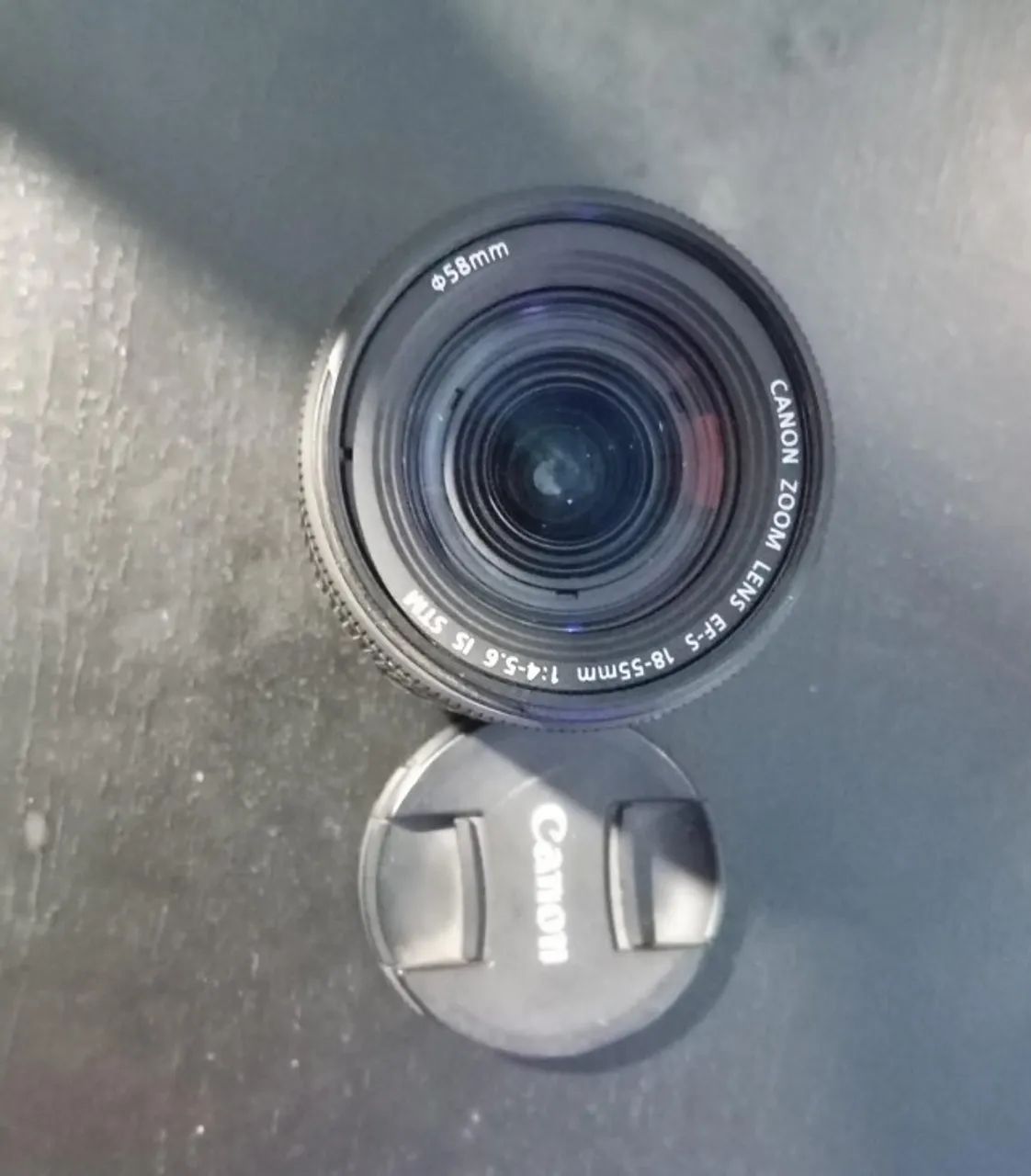Lente canon 18-55 (lente do kit)  - Foto 3