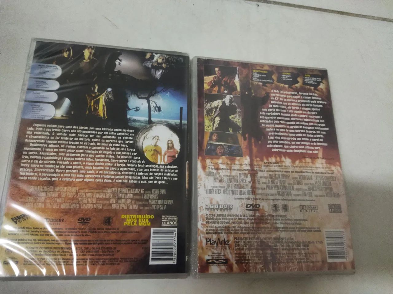 Dvds OLHOS FAMINTOS 1 E 2 - Foto 2