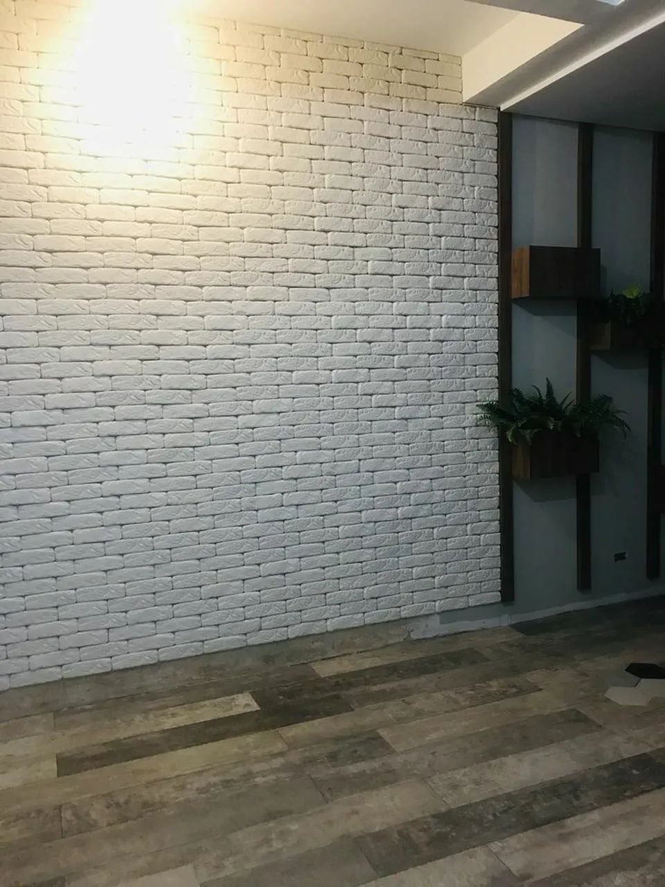 Vendas de tijolinho rústico e placa de gesso 3d