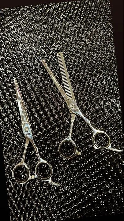 Tesouras de Cabelo Profissionais CWB Barbers - Foto 2