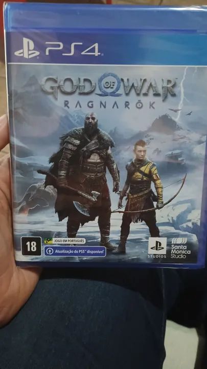 God of War Ragnarök PS4 - Novo