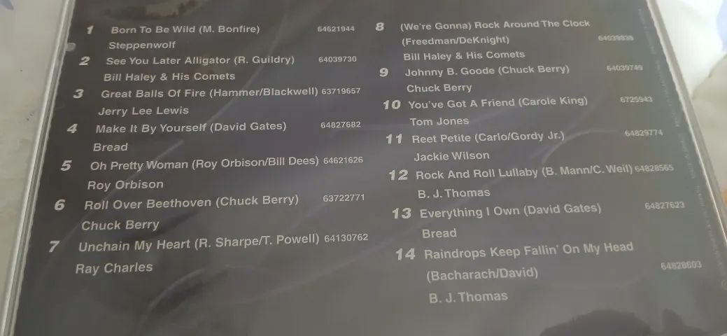 Cd Credicard Hits Volume 1 - Rock Classics - Lacrado - Foto 3