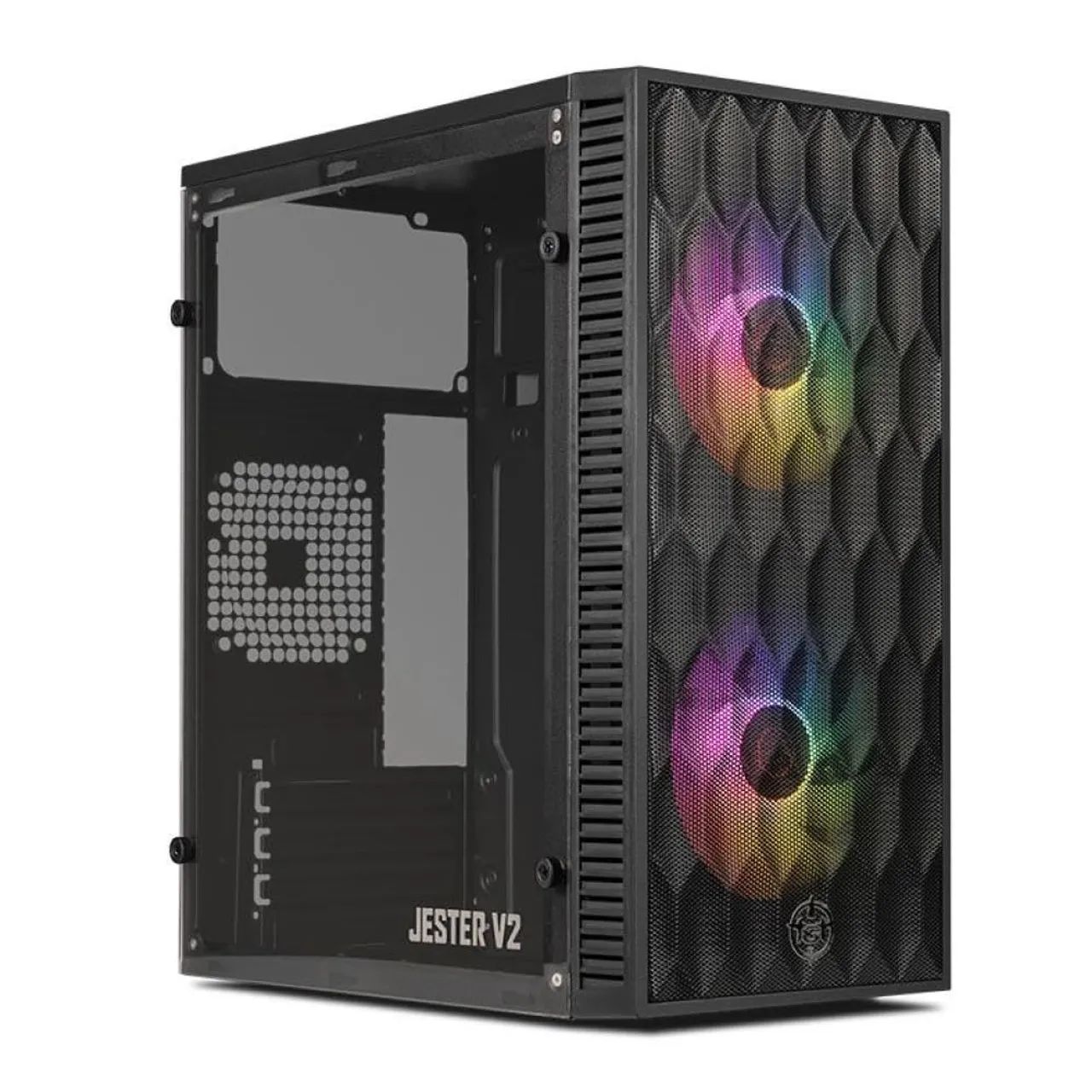 Gabinete Gamer Jester V2 com 2 fans