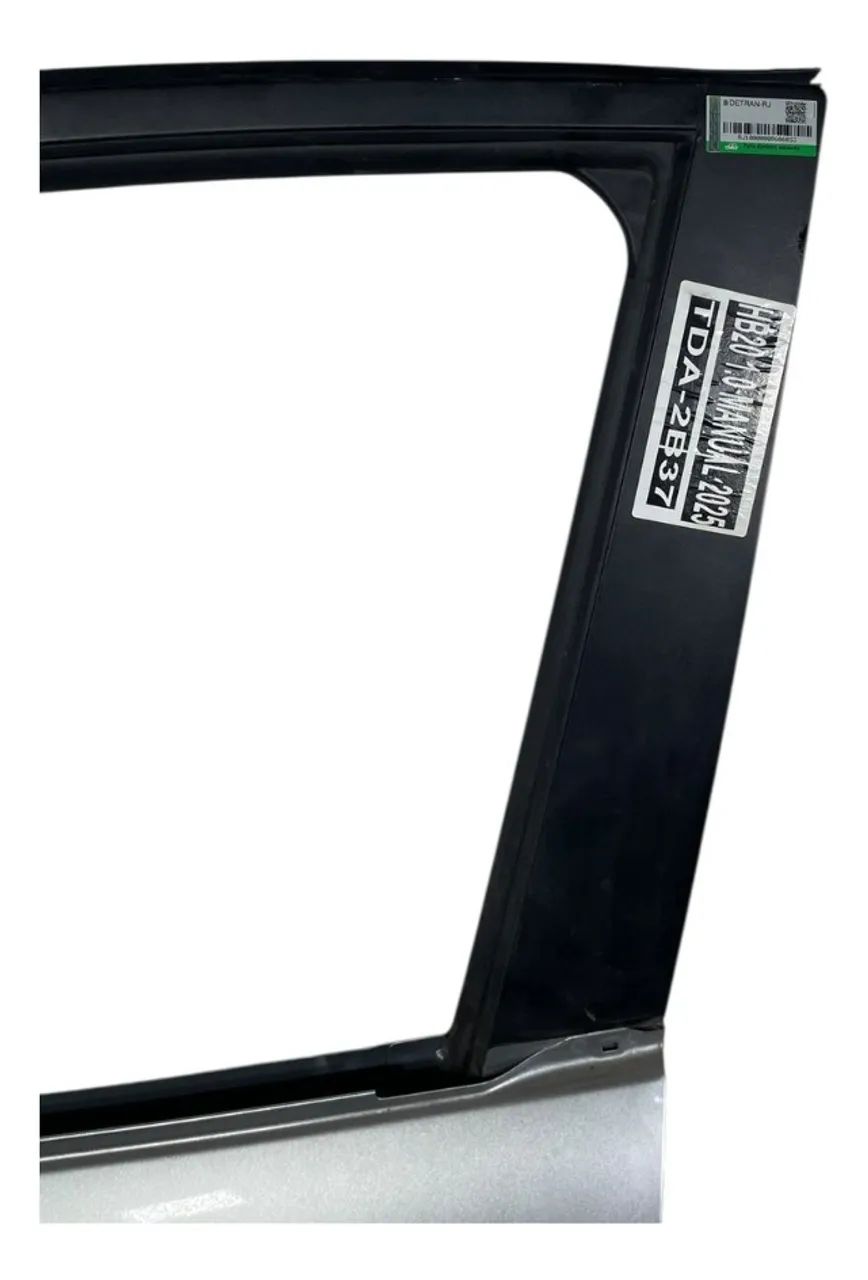 Porta Dianteira Esquerda Hyundai Hb20 2025 - Prata Dianteira Esquerda Prateado - Foto 5