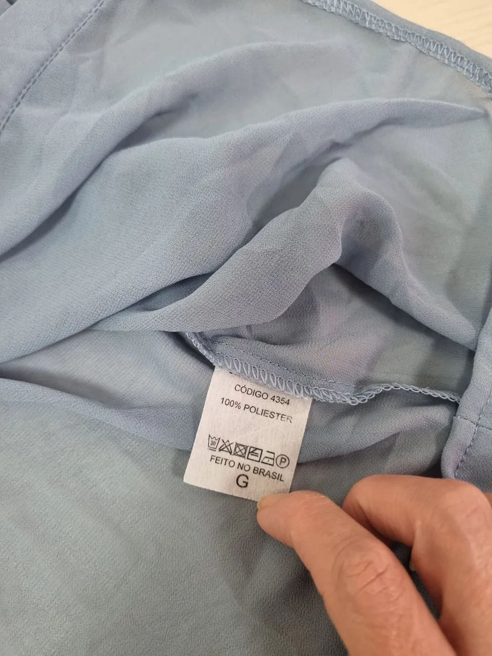 Camisa com transparência sem uso, g, Carla Buarque concept  - Foto 3