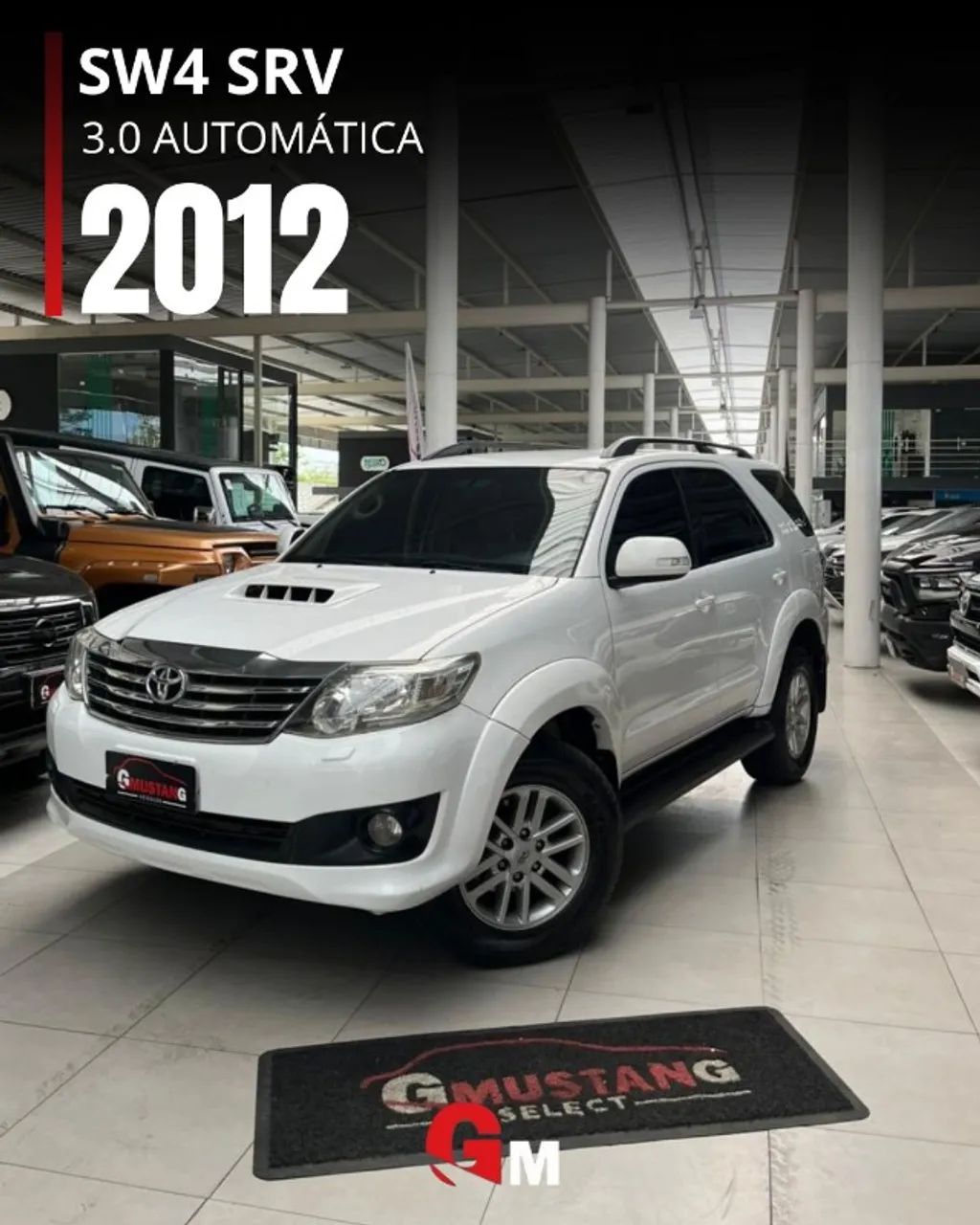 Toyota Hilux SW4 SRV D4-d 4X4 3.0 TDI Dies. AUT 2012