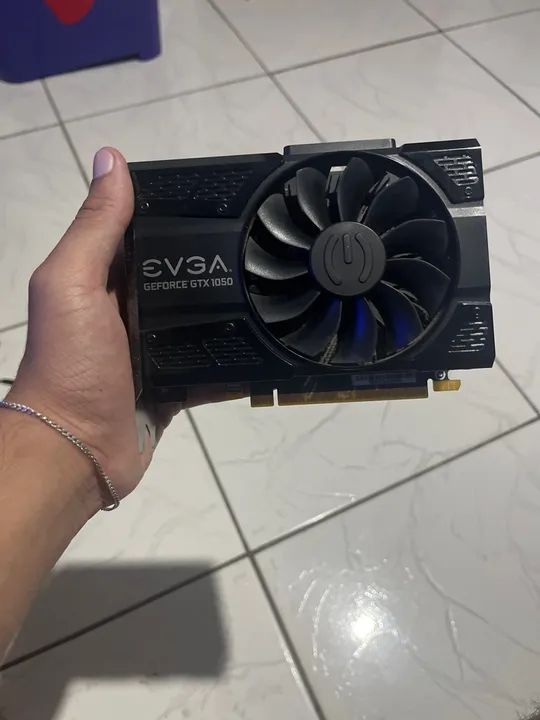 GTX 1050 funcionando 