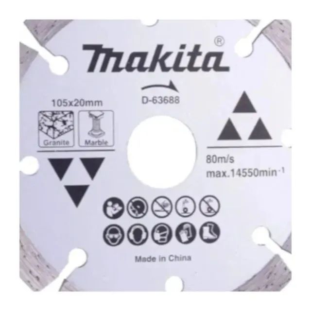 Disco Diamantado Segmentado Makita D-63688. - Foto 2