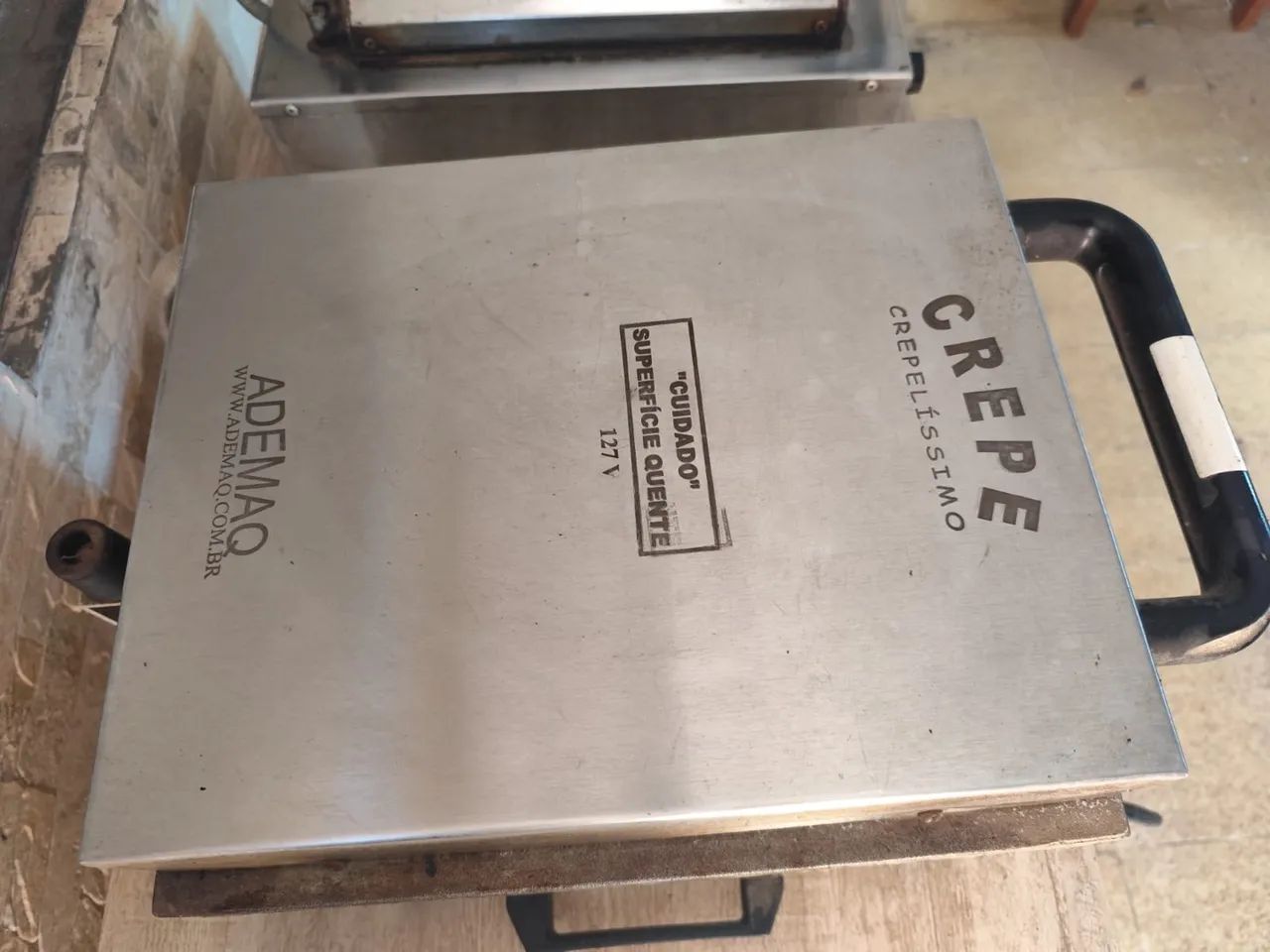 Máquina de crepe profissional 