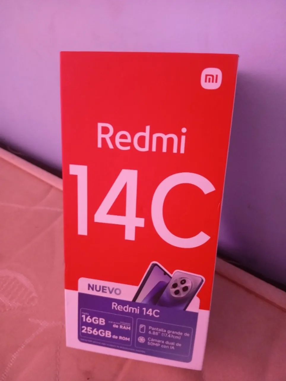 Celular Novo Redmi 14C 256 GB Duas semanas de uso 16GB - Foto 2