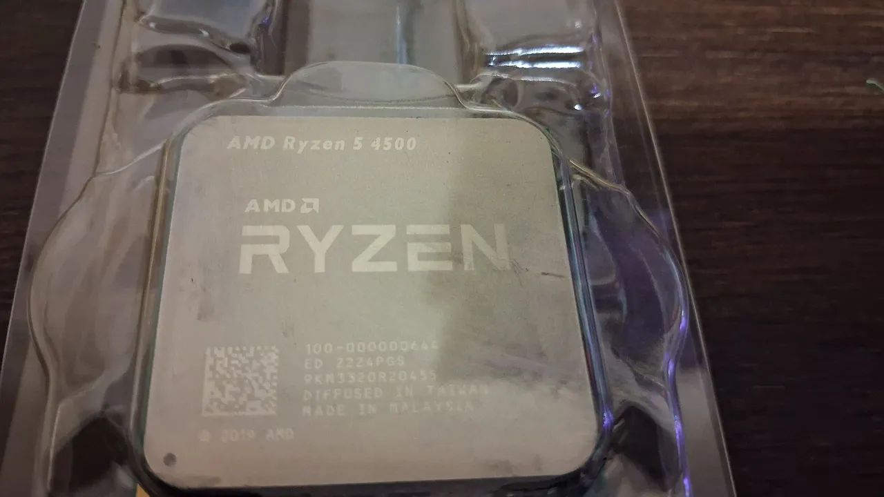 Processador AMD Ryzen 5 4500 + CPU COOLER 