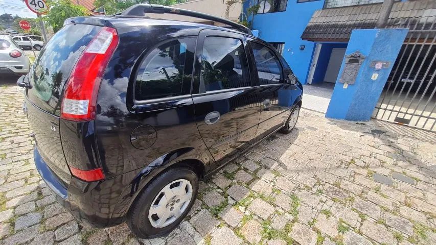 Meriva Joy 2007 Preta Muito Boa - Foto 3