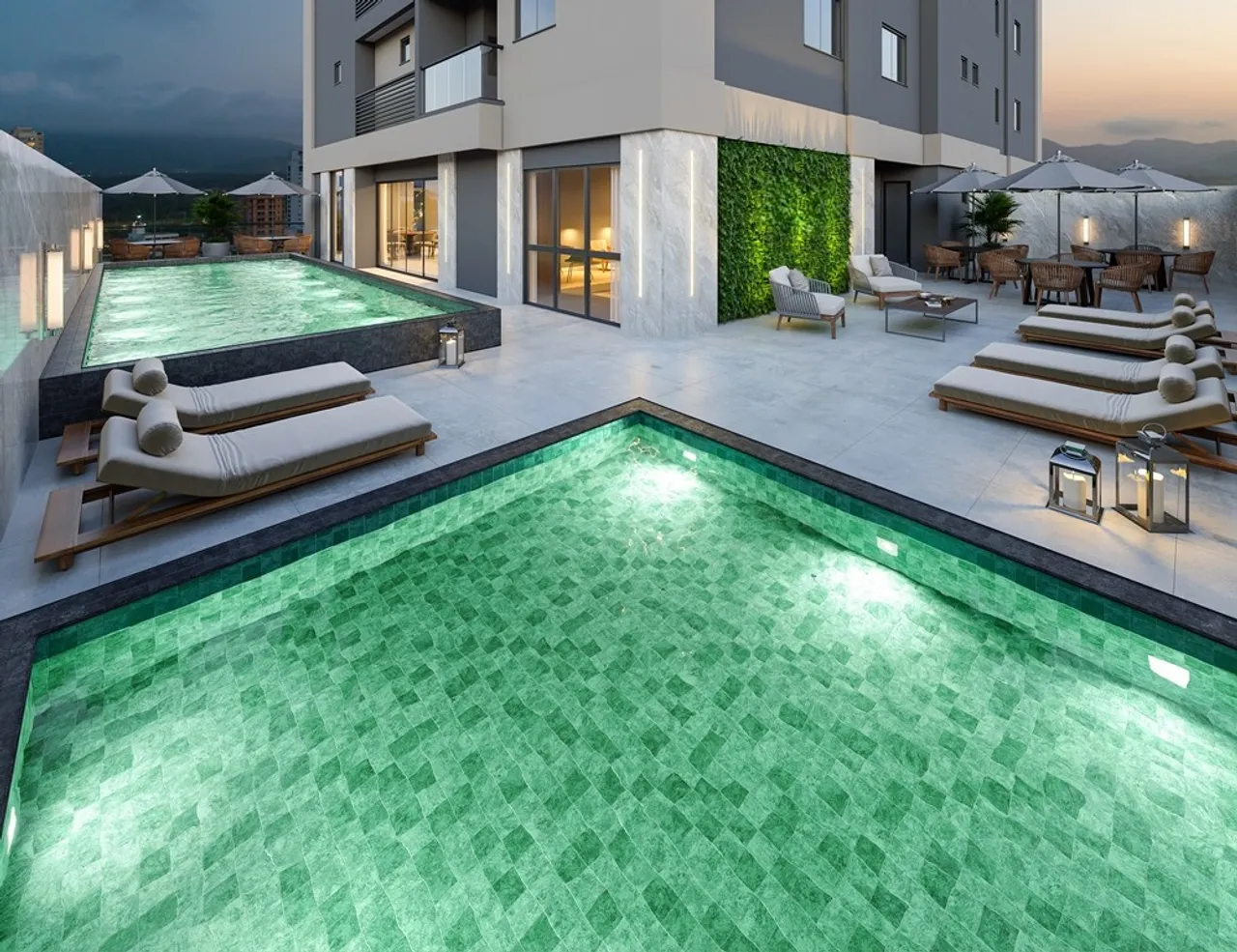 IMÓVEL LANÇAMENTO COM 2 DOR SENDO UMA SUITE, LAZER COMPLETO EM MORRETES - ITAPEMA -SC
