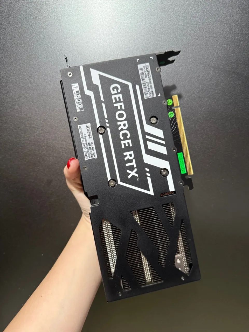 PLACA DE VÍDEO GALAX RTX 4060 TI 8GB OC 1 CLICK- NOVA GARANTIA DE 1 ANO  - Foto 4