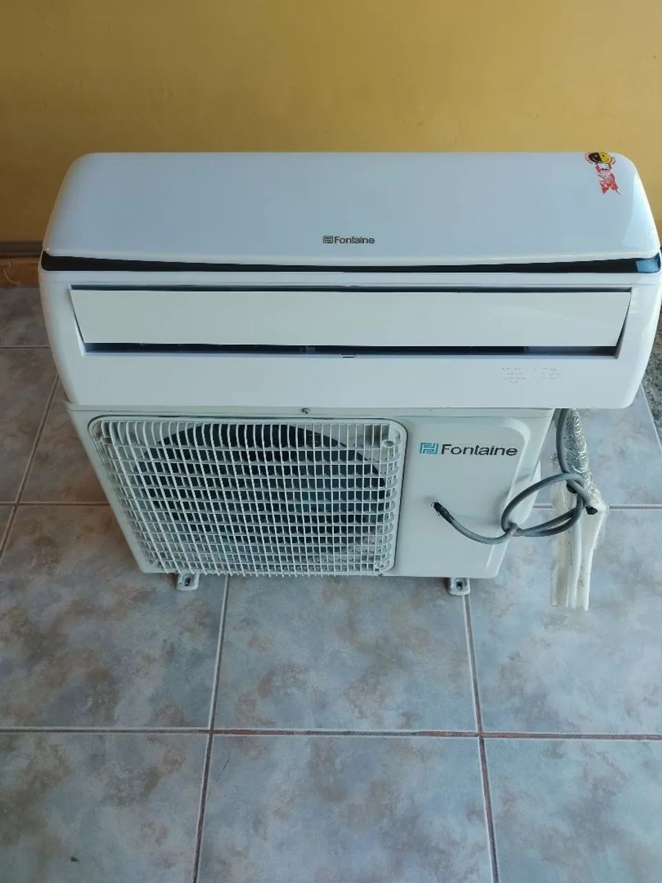 Ar condicionado split fontaine 127v incluído instalação 