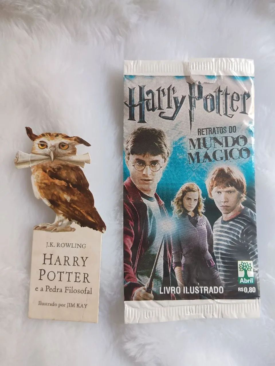 Harry Potter retratos do mundo mágico figurinhas  - Foto 3