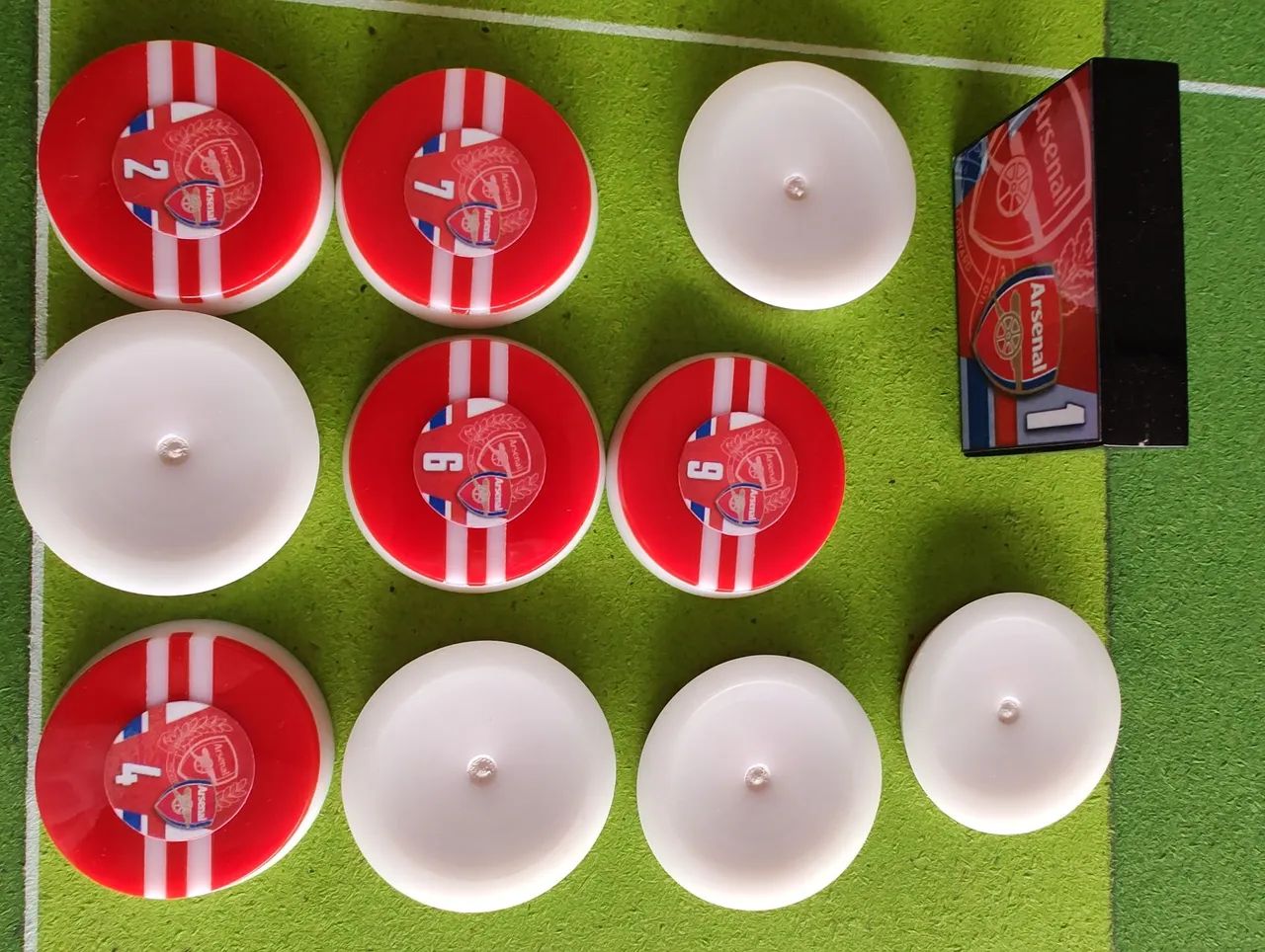 Futebol de botão. Time do Arsenal - Foto 4