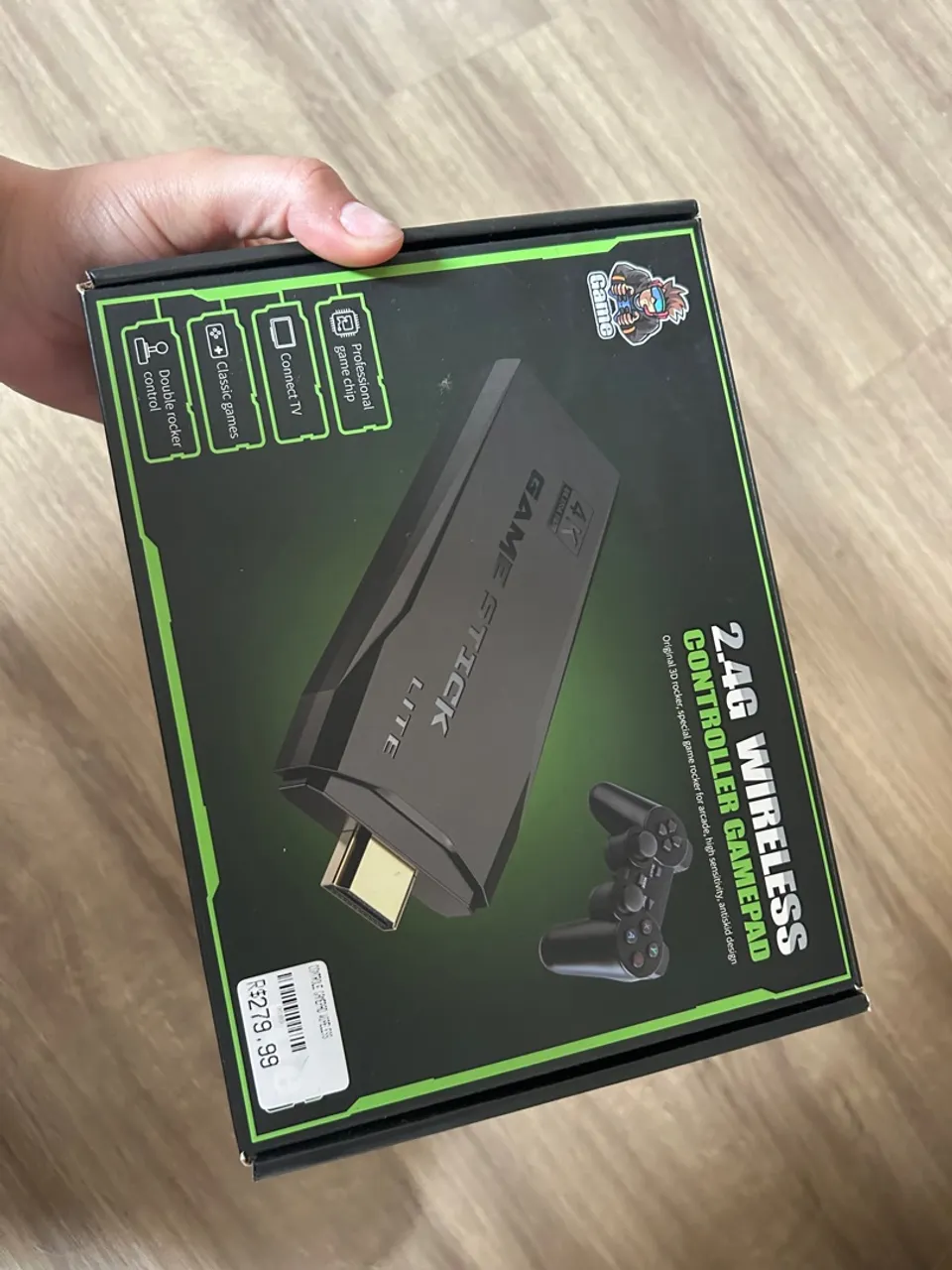 Game Stick Lite 4K - 2.4G Wireless Controller Gamepad