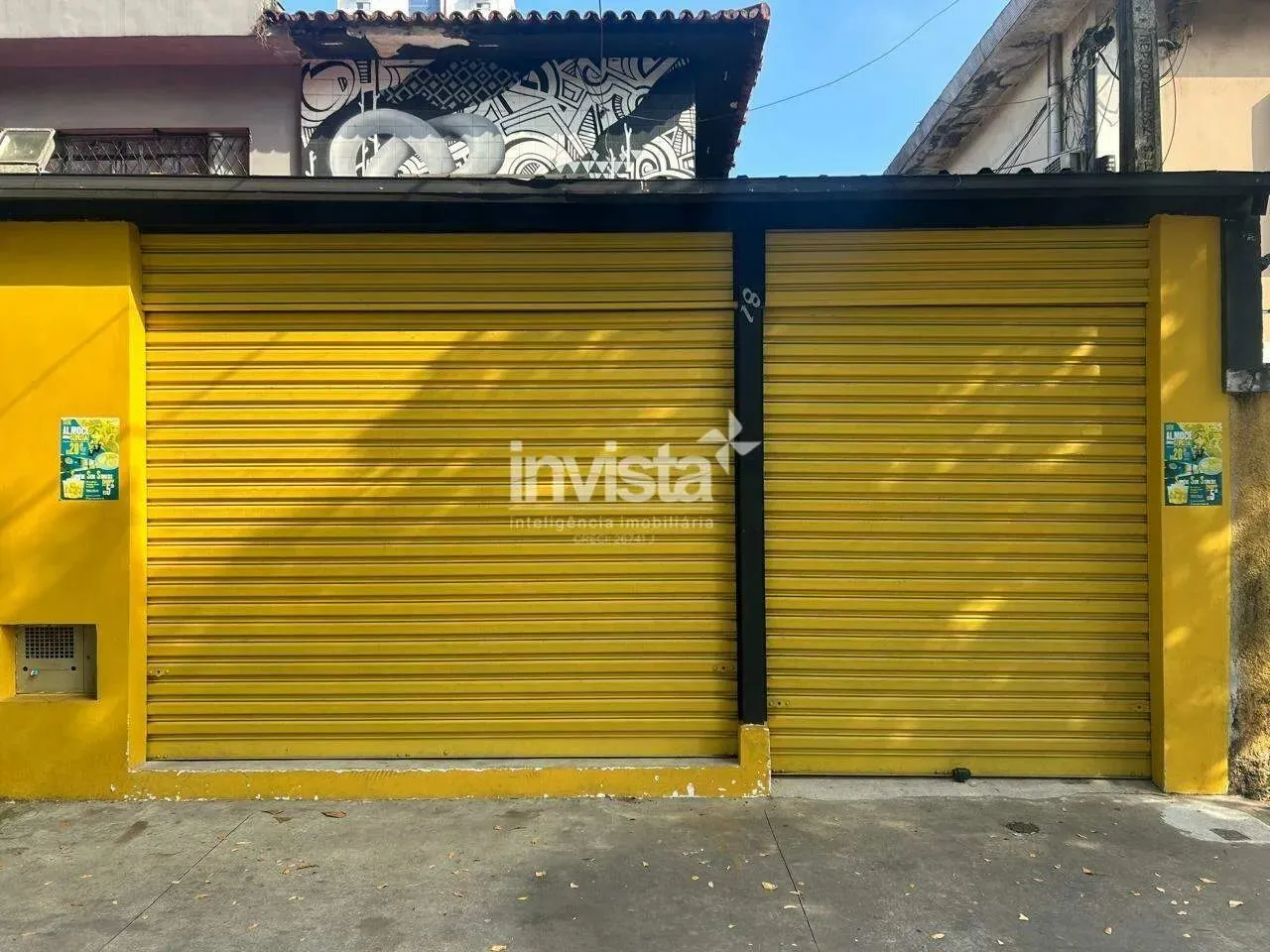 Loja para locação no bairro do boqueirão em Santos muito bem localizada