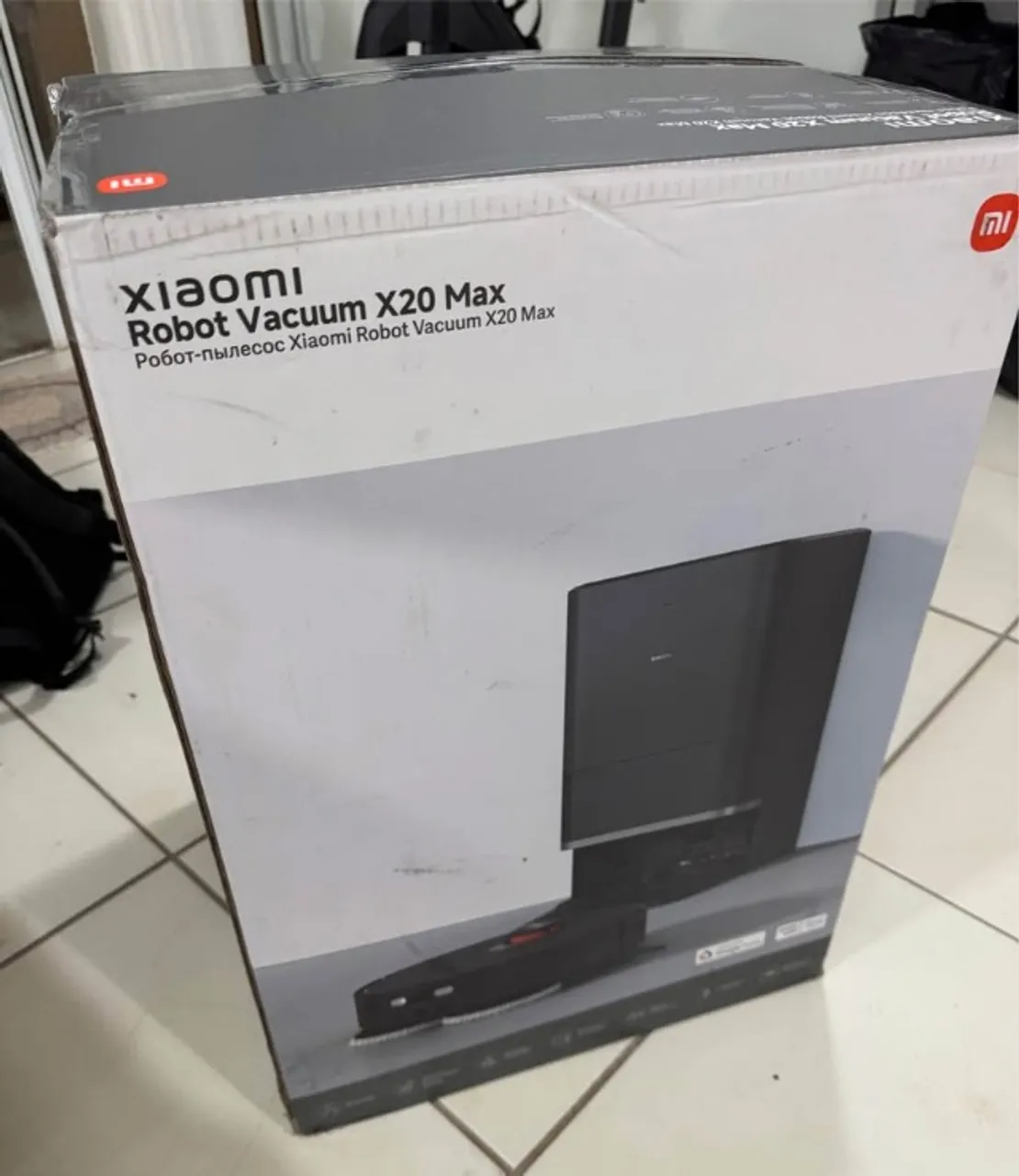 Robô Aspirador Xiaomi x20 MAX NOVO
