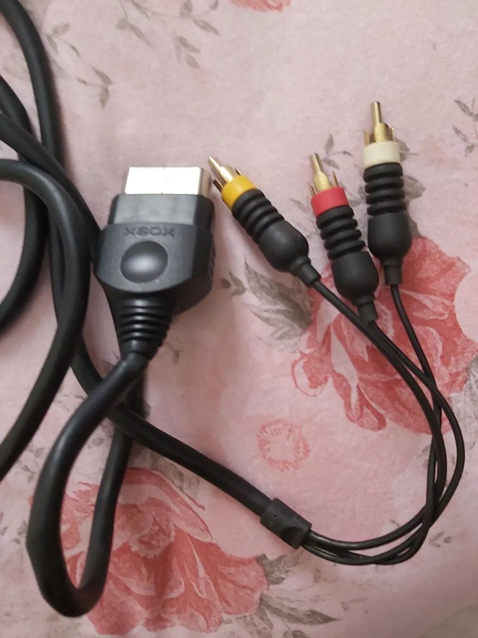 Cabo av para xbox clássico original 