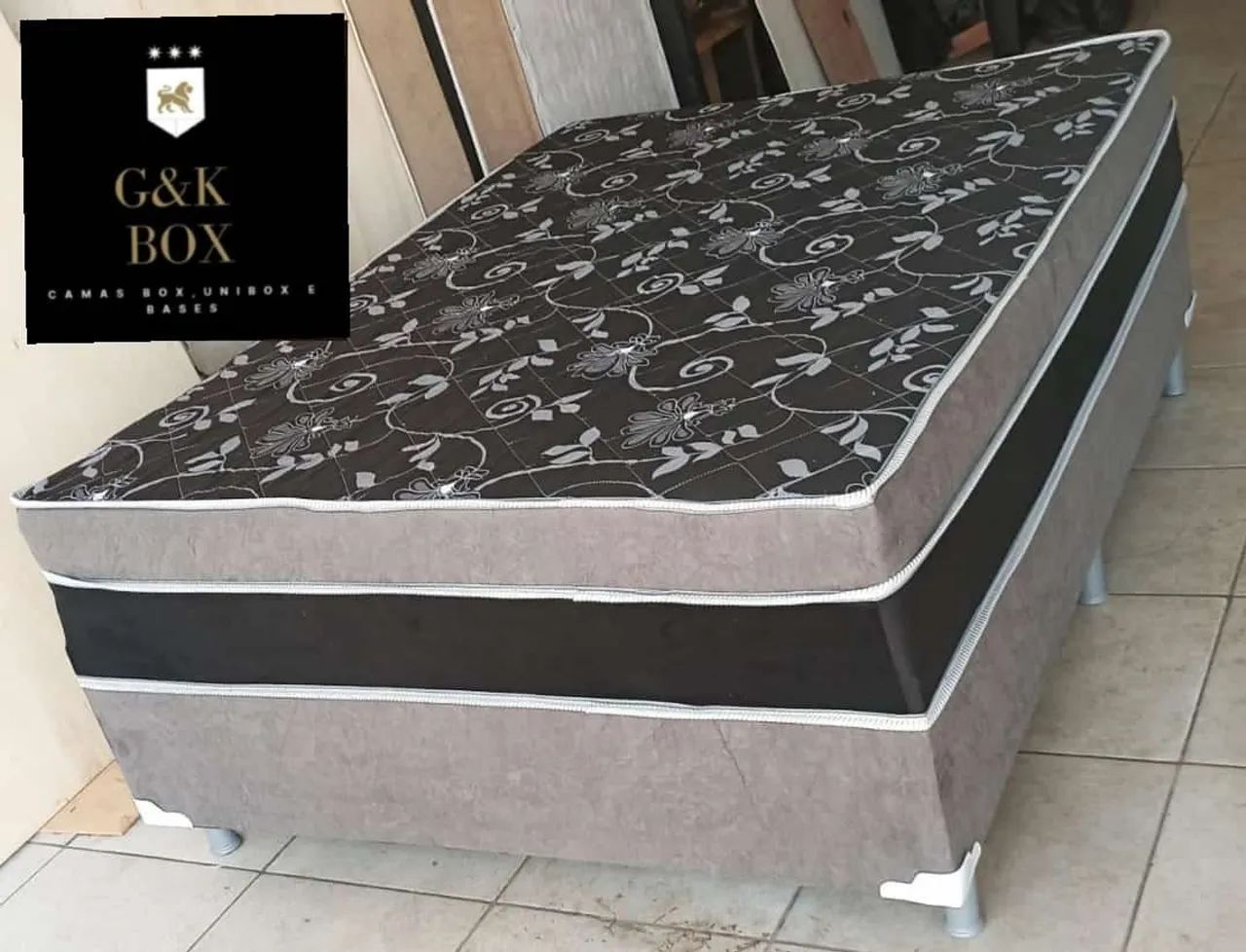 Cama Box Casal molas ensacadas - Foto 4