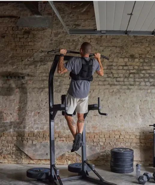 Estação Residencial Profissional Calistenia Musculação Paralelas e Barra Fixa 